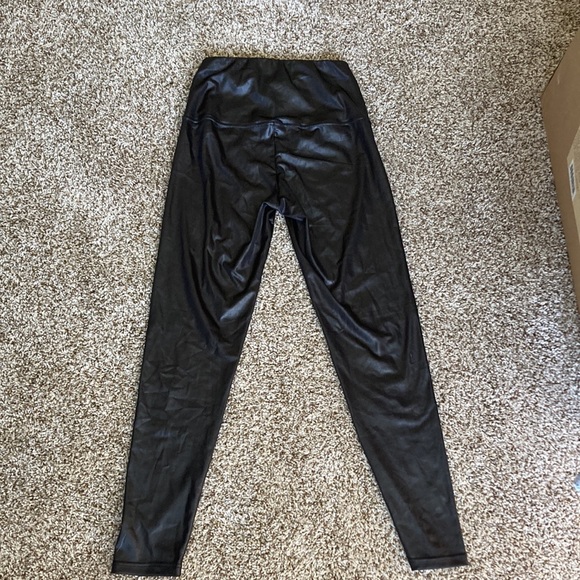 Faux Leather Leggings - Picture 4 of 7